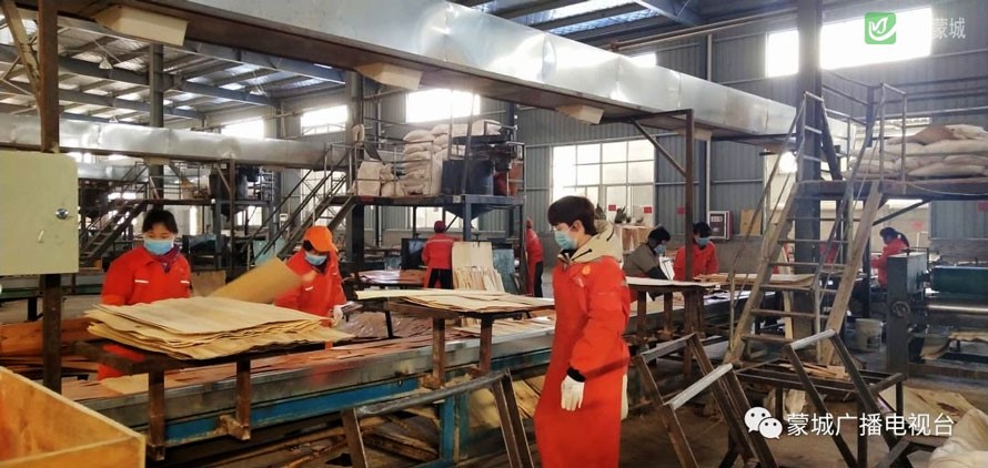 蒙城 規上工業企業復工近“滿員”