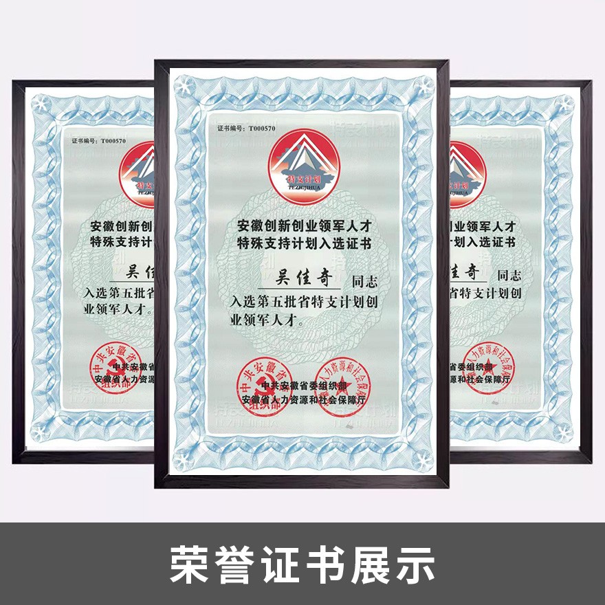 省特支計劃創新領軍人才